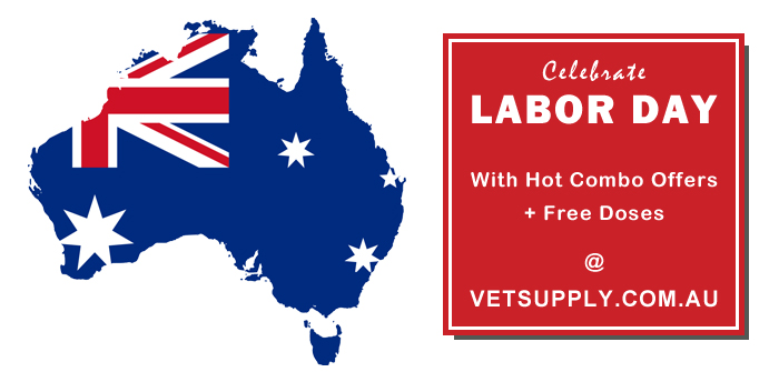 Celebrate Labour Day with Hot Combo Offers + Free Doses at VetSupply