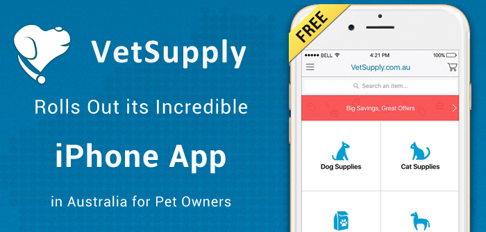 VetSupply Rolls Out its Incredible iPhone App in Australia for Pet Owners