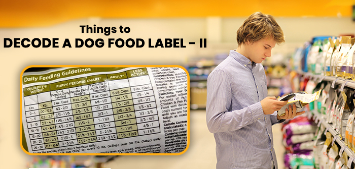 Top5 Things to Decode a Dog Food Label part 2
