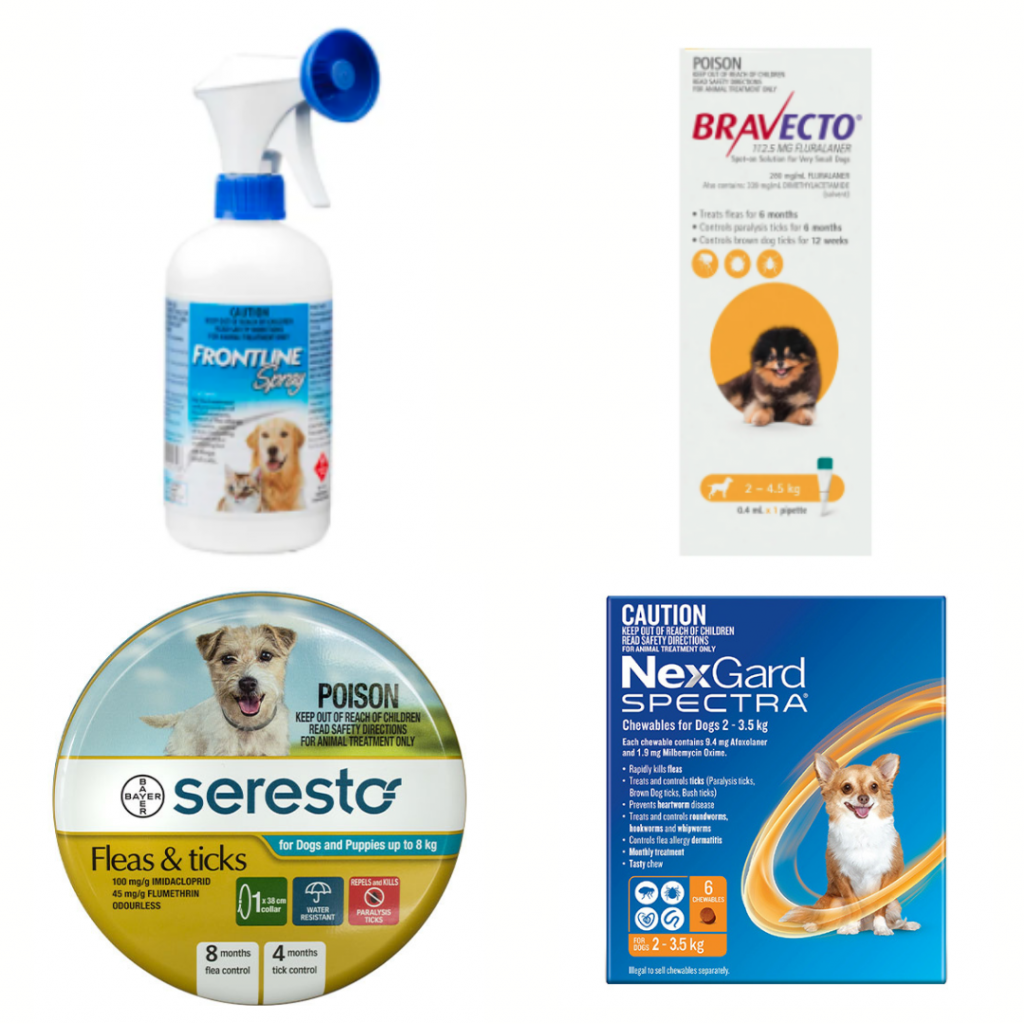 Parasite treatment for dogs