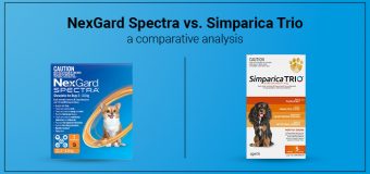NexGard Spectra vs. Simparica Trio: A Comparative Analysis
